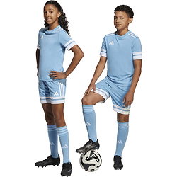 Voorvertoning: Adidas Squadra 25 Short Kinderen - Hemelsblauw / Wit