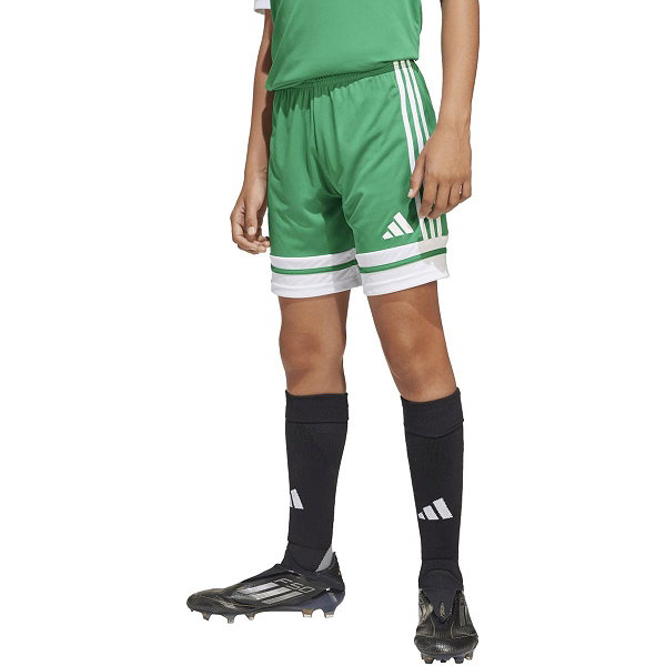 Adidas Squadra 25 Short Enfants - Vert / Blanc