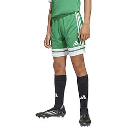 Présentation: Adidas Squadra 25 Short Enfants - Vert / Blanc