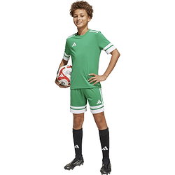 Présentation: Adidas Squadra 25 Short Enfants - Vert / Blanc