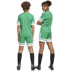 Présentation: Adidas Squadra 25 Short Enfants - Vert / Blanc