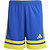 Adidas Squadra 25 Short Enfants - Royal / Jaune