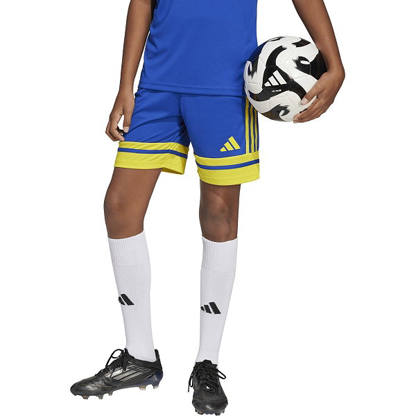 Adidas Squadra 25 Short Enfants - Royal / Jaune