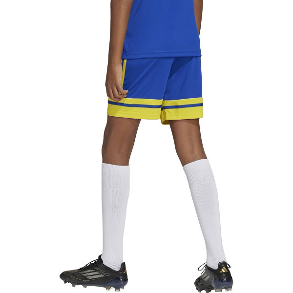 Adidas Squadra 25 Short Enfants - Royal / Jaune