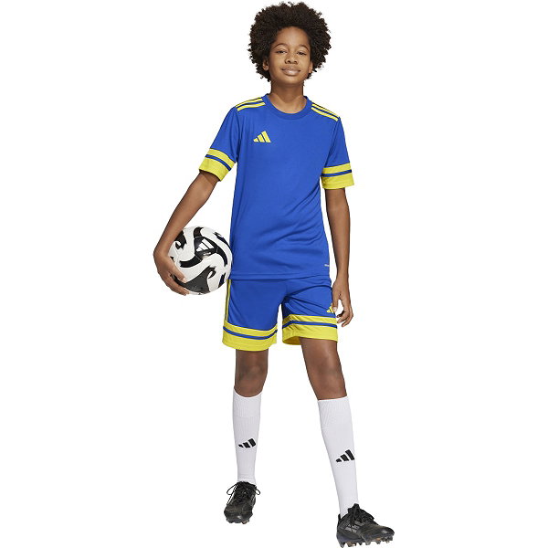 Adidas Squadra 25 Short Enfants - Royal / Jaune