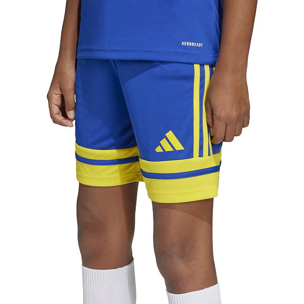 Adidas Squadra 25 Short Enfants - Royal / Jaune