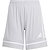 Adidas Squadra 25 Short Enfants - Gris / Blanc