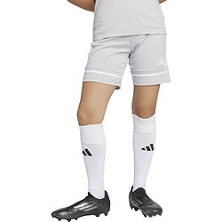 Présentation: Adidas Squadra 25 Short Enfants - Gris / Blanc