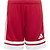 Adidas Squadra 25 Short Enfants - Rouge / Blanc