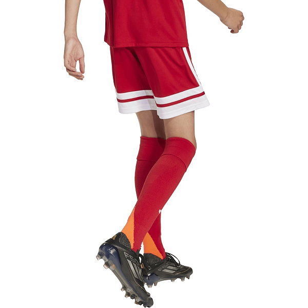 Adidas Squadra 25 Short Kinderen - Rood / Wit