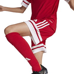 Voorvertoning: Adidas Squadra 25 Short Kinderen - Rood / Wit