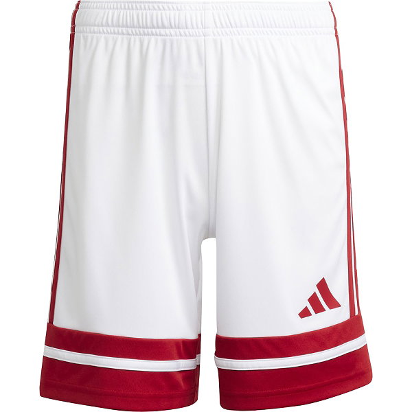 Adidas Squadra 25 Short Enfants - Blanc / Rouge