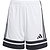 Adidas Squadra 25 Short Enfants - Blanc / Noir