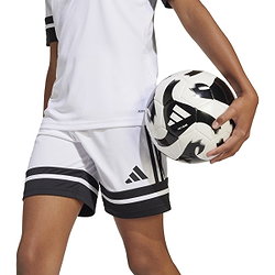 Présentation: Adidas Squadra 25 Short Enfants - Blanc / Noir