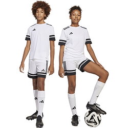 Présentation: Adidas Squadra 25 Short Enfants - Blanc / Noir