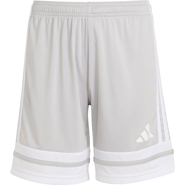 Adidas Squadra 25 Short Enfants - Gris / Blanc