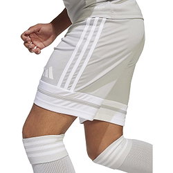 Présentation: Adidas Squadra 25 Short Enfants - Gris / Blanc