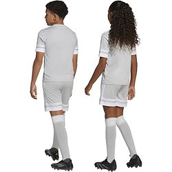 Présentation: Adidas Squadra 25 Short Enfants - Gris / Blanc