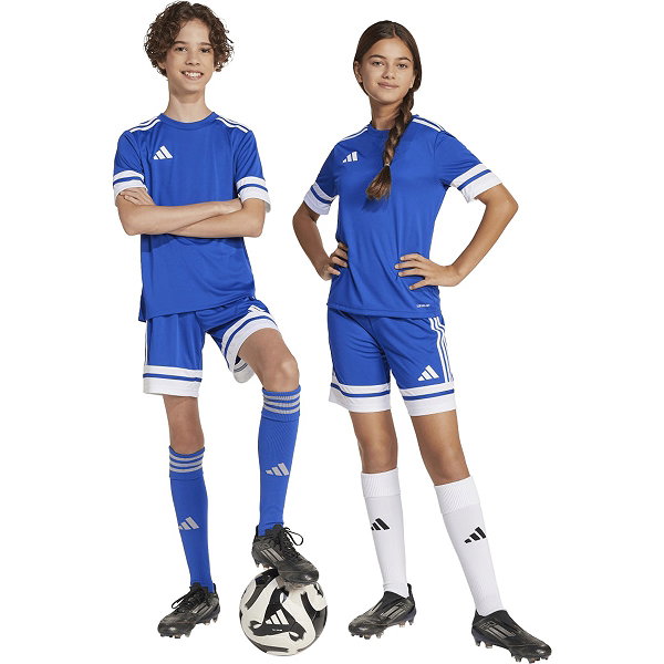 Adidas Squadra 25 Short Kinderen - Royal / Wit
