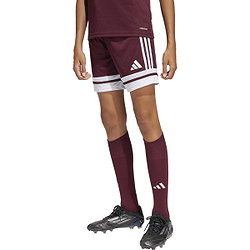 Voorvertoning: Adidas Squadra 25 Short Kinderen - Bordeaux / Wit