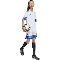 Présentation: Adidas Squadra 25 Short Enfants - Blanc / Royal