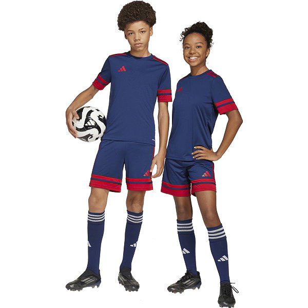 Adidas Squadra 25 Shorts Kinder - Marine / Rot