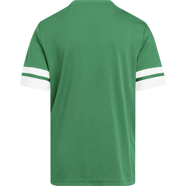 Adidas Squadra 25 Maillot Manches Courtes Enfants - Vert / Blanc