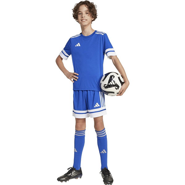 Adidas Squadra 25 Shirt Korte Mouw Kinderen - Royal / Wit