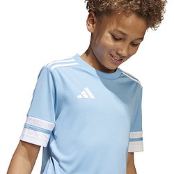 Vorschau: Adidas Squadra 25 Trikot Kurzarm Kinder - Skyblue / Weiß