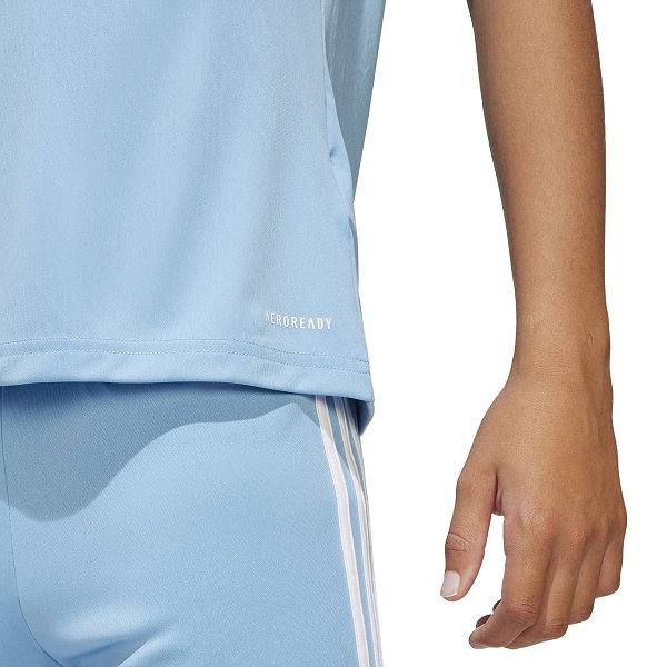 Adidas Squadra 25 Trikot Kurzarm Kinder - Skyblue / Weiß