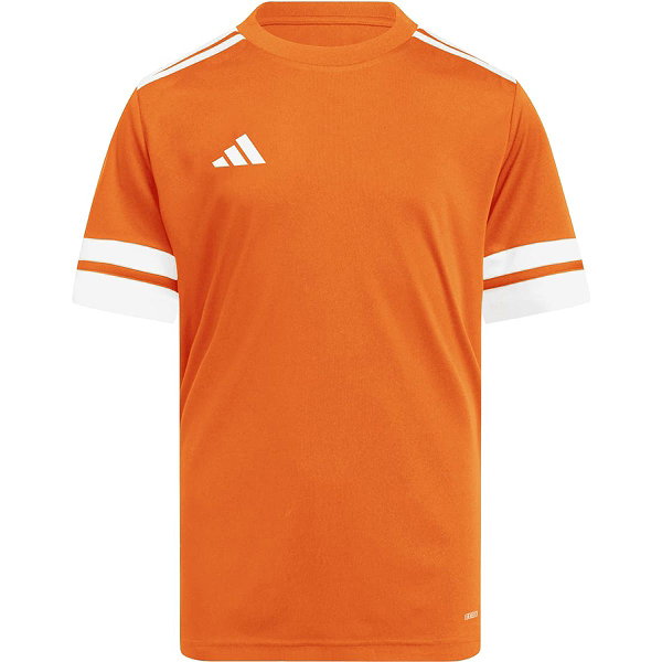 Adidas Squadra 25 Maillot Manches Courtes Enfants - Orange / Blanc