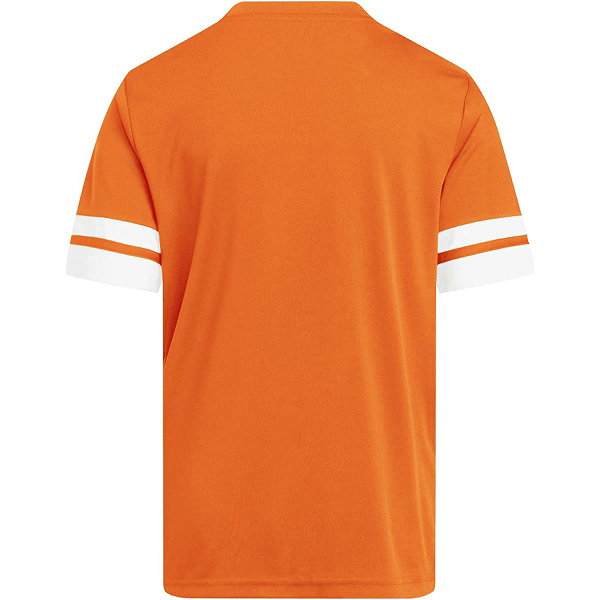 Adidas Squadra 25 Maillot Manches Courtes Enfants - Orange / Blanc
