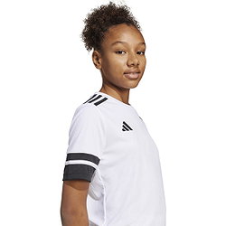 Présentation: Adidas Squadra 25 Maillot Manches Courtes Enfants - Blanc / Noir