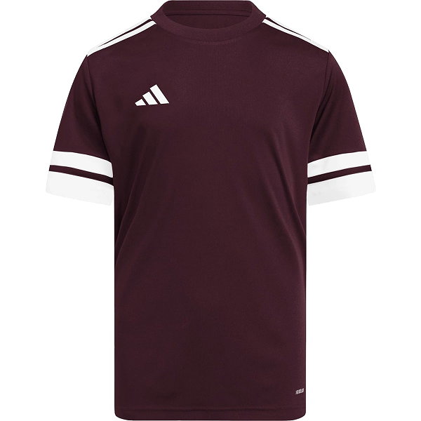 Adidas Squadra 25 Trikot Kurzarm Kinder - Bordeaux / Weiß