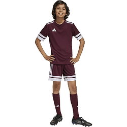 Vorschau: Adidas Squadra 25 Trikot Kurzarm Kinder - Bordeaux / Weiß