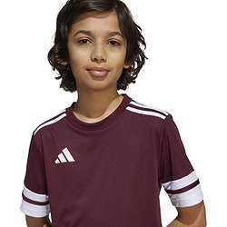 Vorschau: Adidas Squadra 25 Trikot Kurzarm Kinder - Bordeaux / Weiß