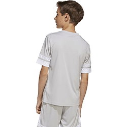 Voorvertoning: Adidas Squadra 25 Shirt Korte Mouw Kinderen - Grijs / Wit