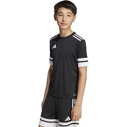 Voorvertoning: Adidas Squadra 25 Shirt Korte Mouw Kinderen - Zwart / Wit