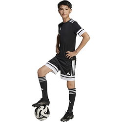 Voorvertoning: Adidas Squadra 25 Shirt Korte Mouw Kinderen - Zwart / Wit
