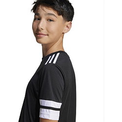 Voorvertoning: Adidas Squadra 25 Shirt Korte Mouw Kinderen - Zwart / Wit