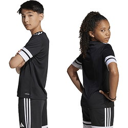 Voorvertoning: Adidas Squadra 25 Shirt Korte Mouw Kinderen - Zwart / Wit