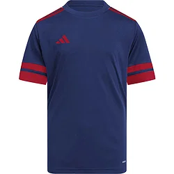 Adidas Squadra 25 Maillot Manches Courtes Enfants - Marine / Rouge