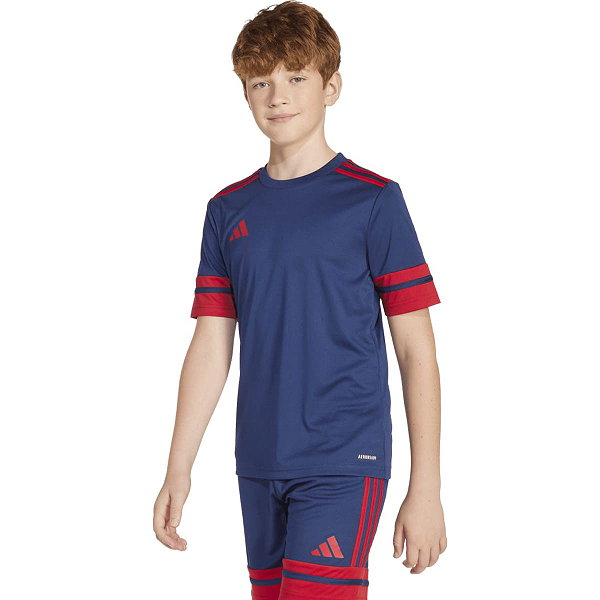 Adidas Squadra 25 Shirt Korte Mouw Kinderen - Marine / Rood
