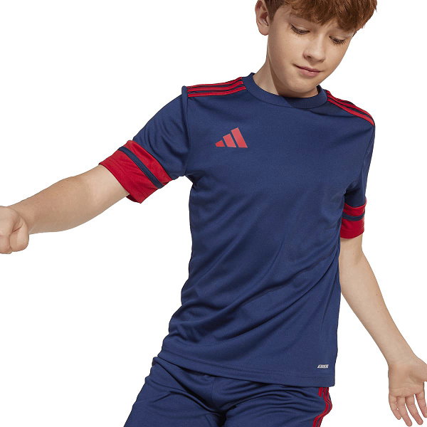 Adidas Squadra 25 Shirt Korte Mouw Kinderen - Marine / Rood