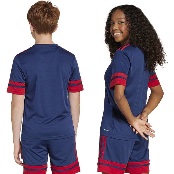 Adidas Squadra 25 Shirt Korte Mouw Kinderen - Marine / Rood