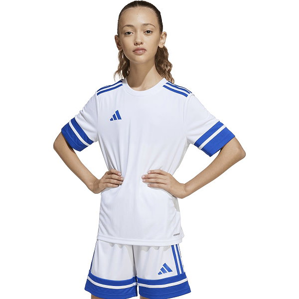 Adidas Squadra 25 Trikot Kurzarm Kinder - Weiß / Royal