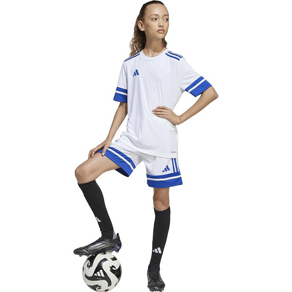 Adidas Squadra 25 Trikot Kurzarm Kinder - Weiß / Royal