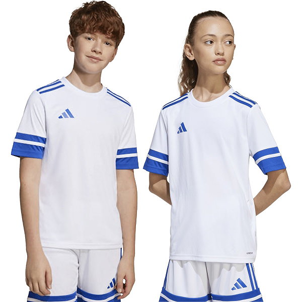 Adidas Squadra 25 Trikot Kurzarm Kinder - Weiß / Royal