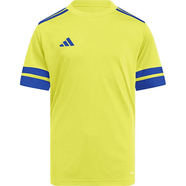 Adidas Squadra 25 Maillot Manches Courtes Enfants - Jaune / Noir