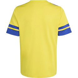 Présentation: Adidas Squadra 25 Maillot Manches Courtes Enfants - Jaune / Noir